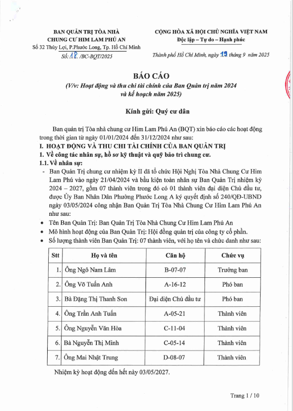 HỘI NGHỊ THƯỜNG NIÊN 2025